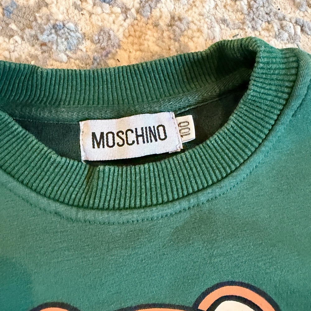 Moschino Kid fleece sweatshirt 3y - Picture 3 of 5